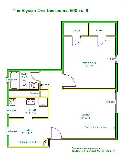 1HAB/1BA - The Elysian Fourplexes