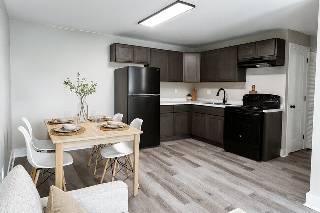 NUEVA cocina/comedor de lujo - Case Mansion Flats