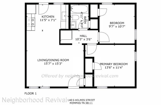 Foto del edificio - 2 br, 1 bath House - 140 S Holmes