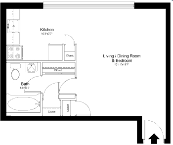 Studio - Jameson Avenue Apartments