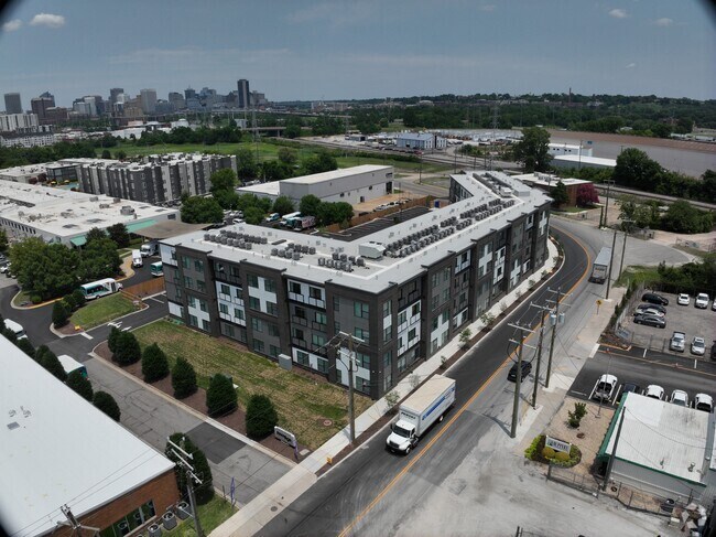 Exterior 3D - Platform at Spur Line Lofts