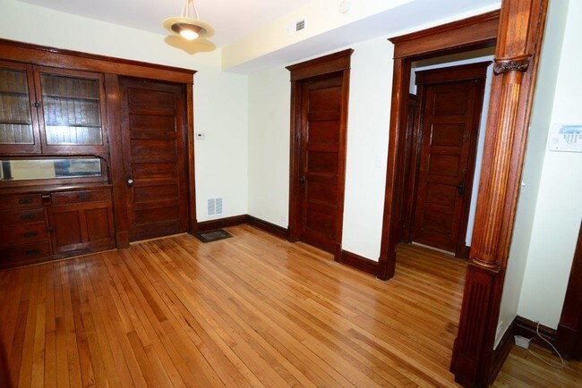 Full Dining Room with built-in hutch - 2228 S Marshall Blvd