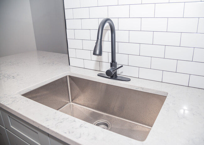 Large kitchen sink - Wallace Terrace Apartments