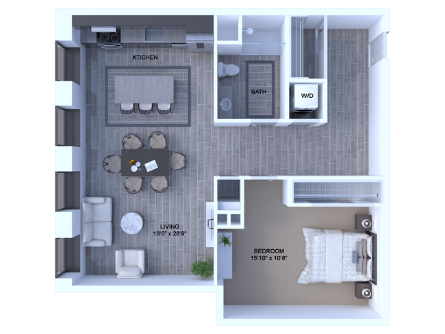 Interior Photo - Detroit Savings Bank