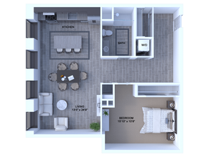 Interior Photo - Detroit Savings Bank