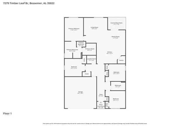 Building Photo - Inviting Bessemer Home with Open Layout