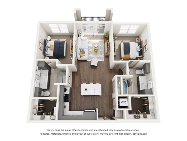 Plano de planta - The Merriman