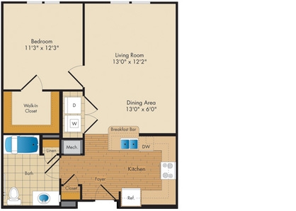 1BR/1BA - J. B. Milam Senior Center