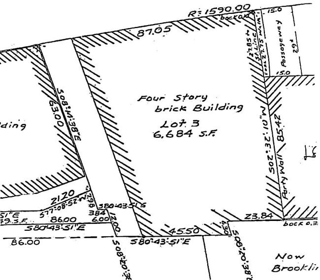 Site Plan - 244 Brighton Ave