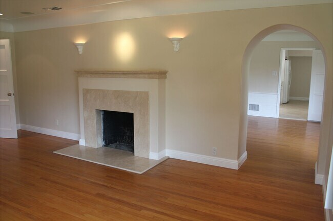 Living Room with fireplace - 2200 E Glenoaks Blvd