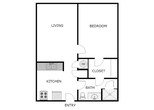 1 Bedroom 1 Bathroom