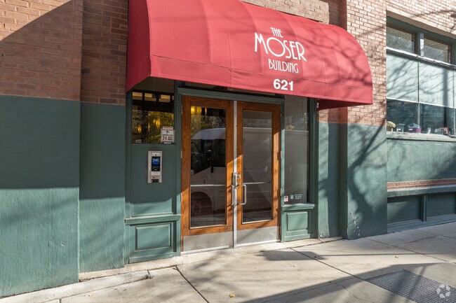 Entrance - The Moser Building
