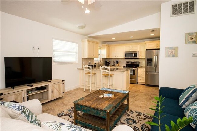 Living room and kitchen - 2411 Avenue B