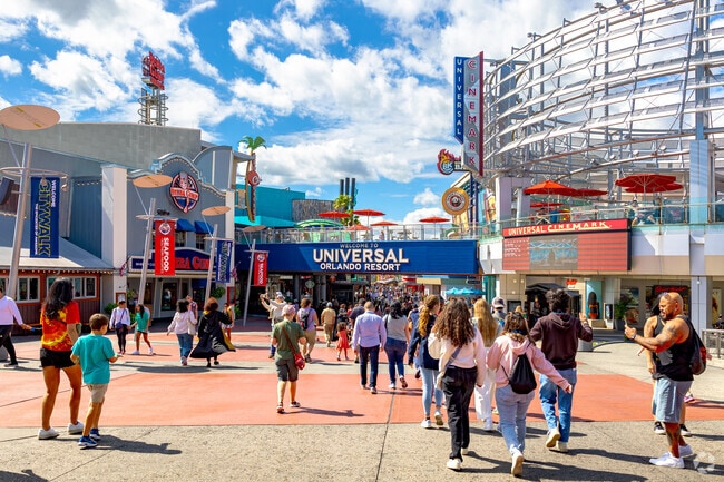 Residents can head to Universal Studios, just a short drive away.