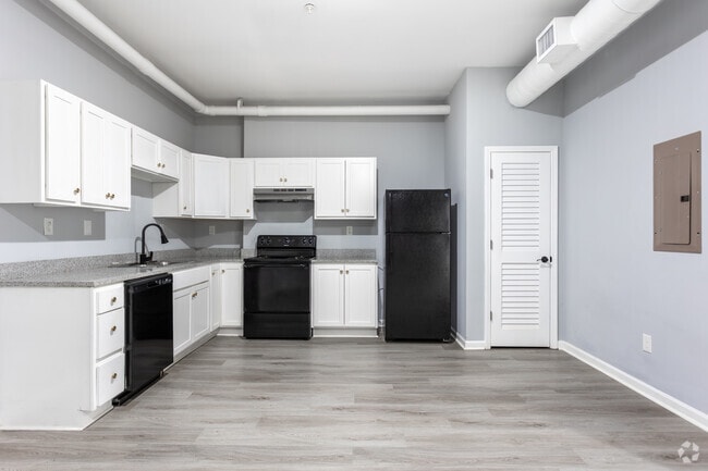 2BR, 2BA - 750SF - Kitchen - Baconsfield Apartments