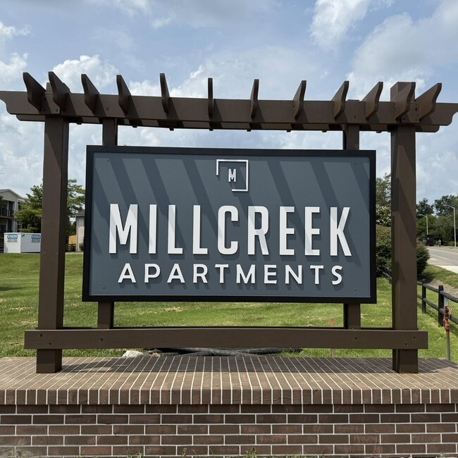 Front Entrance Sign - Millcreek Apartments - BRAND NEW