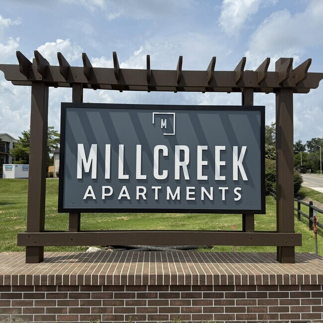 Front Entrance Sign - Millcreek Apartments - BRAND NEW