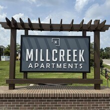Front Entrance Sign - Millcreek Apartments - BRAND NEW