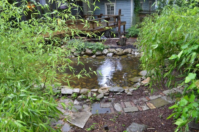 Pond view from patio - 6220 Sellers Street