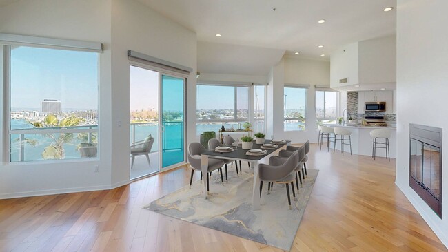 Dining Room with View at Esprit Apartment Homes - Esprit Marina del Rey