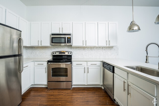 1BR, 1BA - 741SF - Kitchen - Rise Lakeview Apartments