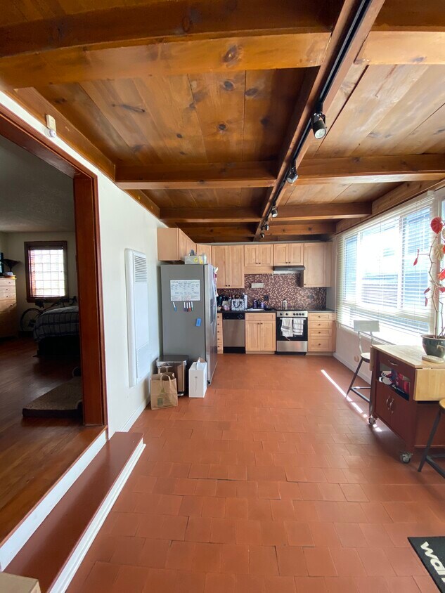 Kitchen area just off bedroom/living area - 1031 Key Ave