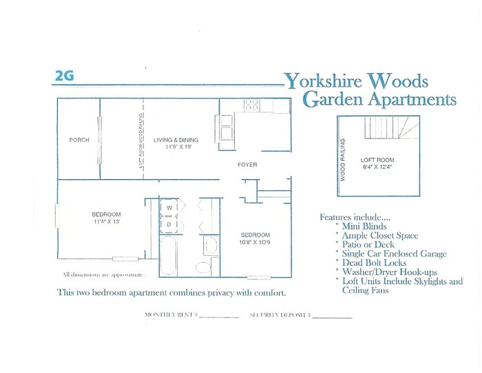 Yorkshire Woods Apartments – 2G