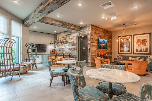 Clubhouse with Seating Areas - Havana Square Apartments