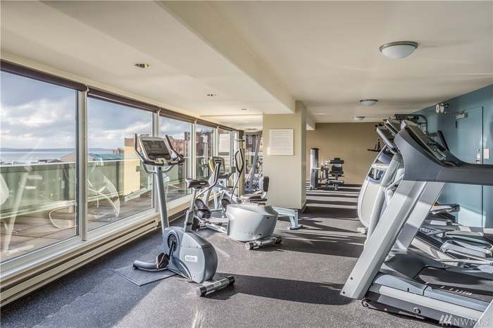 Fitness Room (panoramic views of Elliott Bay) - 1415 2nd Avenue, #1503