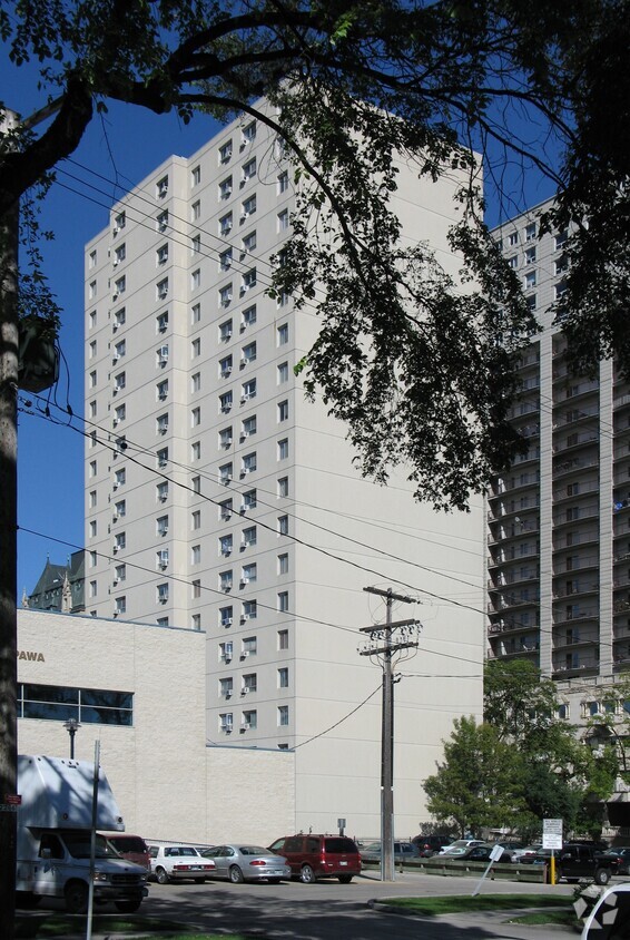 View from the south - Fort Garry Tower