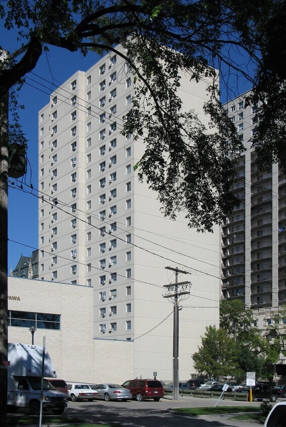 View from the south - Fort Garry Tower