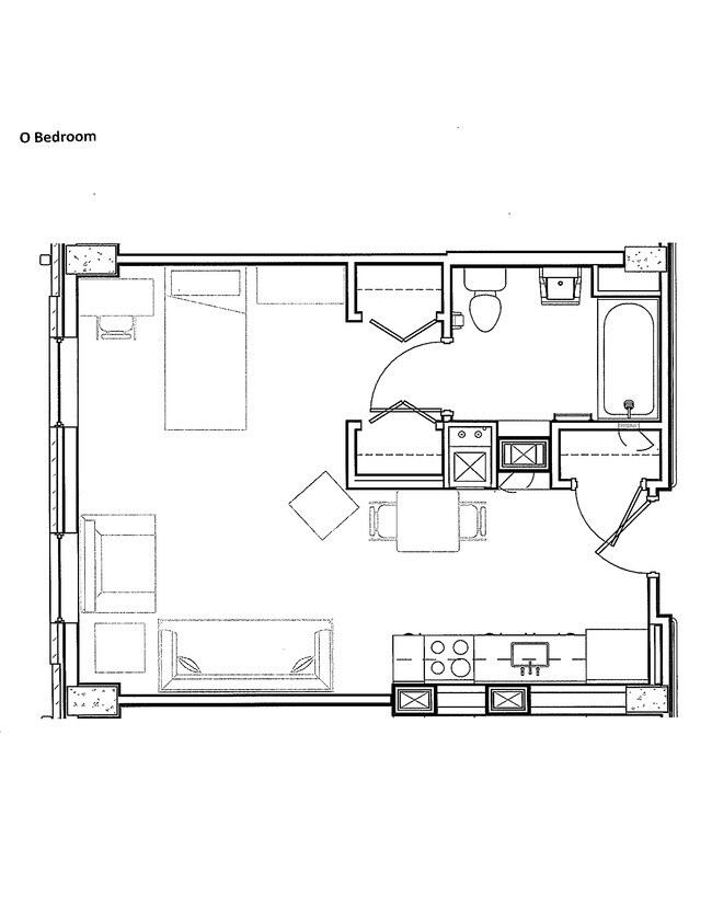 Plano de planta - St. Teresa's Villa