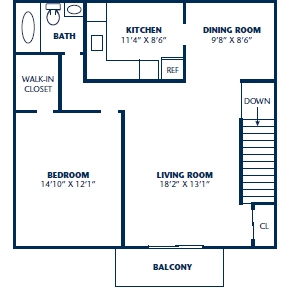 1BR/1BA - Finchley Gardens