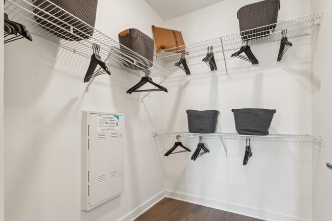 1BR, 1BA - 758SF - Closet - One Riverside