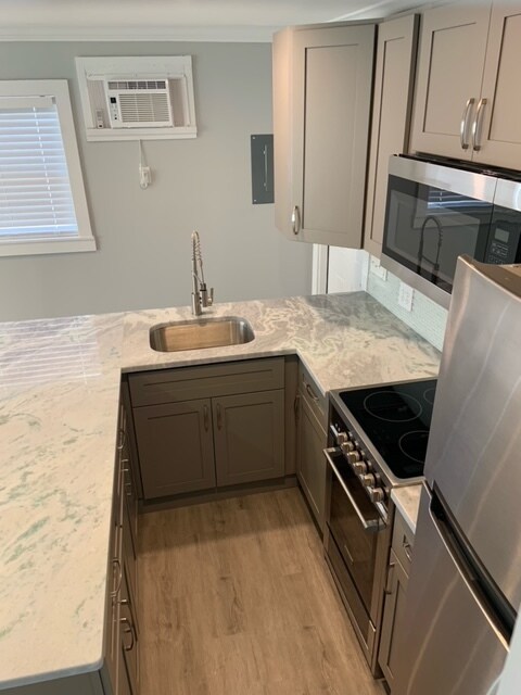 Cocina del estudio 404 D - 404 Armada Rd S