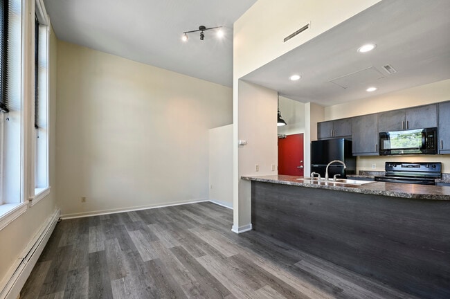 Apt 202 - Living Room - The Lofts At City Hall