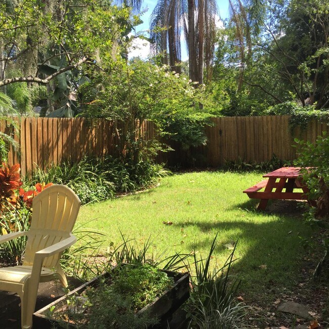 Backyard - 1741 Goodrich Ave