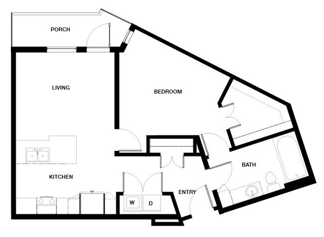 Plano de planta - The Louis Las Colinas
