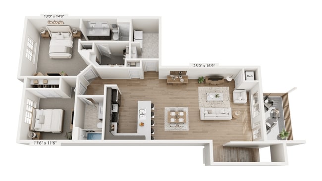 Floorplan - Autumn Townhomes