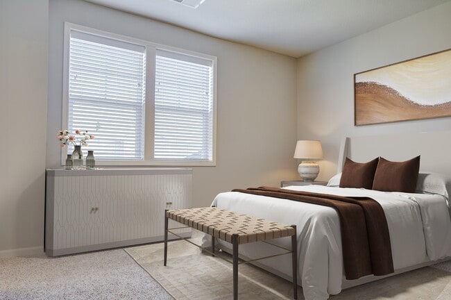 2BR, 2.5BA - 1,260 SF - Bedroom - Chapel Ridge Townhomes