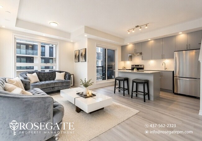 Photo du bâtiment - Spacious Corner Condo-Townhouse with Wraparound Balcony & Garage – Oakville