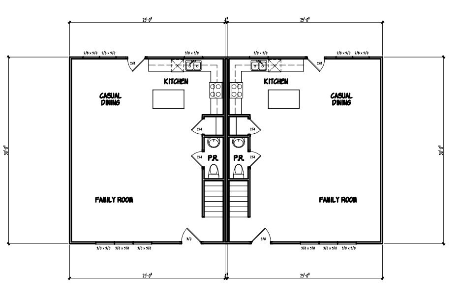 Plano de planta - Stephens Court