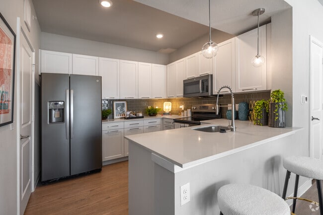 2BR Kitchen - Comal Crossing