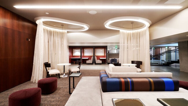 Private work from home lounges and conference areas - Modera Rincon Hill