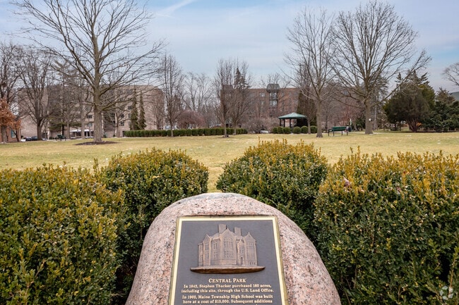 Central Park is a historically significant park in Des Plaines, having once included a school.