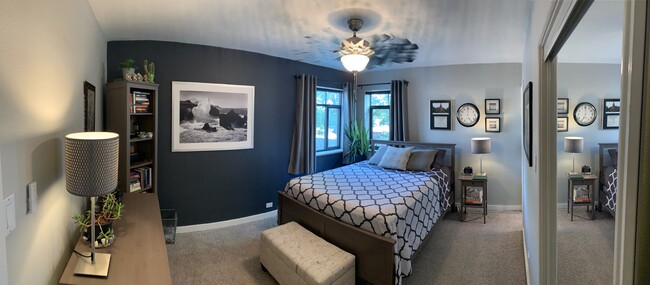 Big bedroom with a lot of natural light. - 636 N Washington St