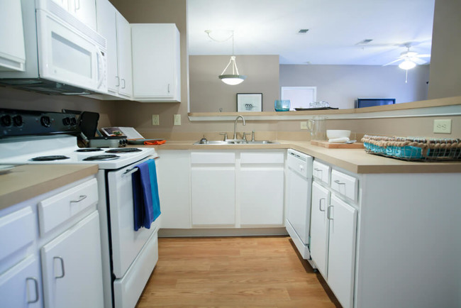 Upgraded Kitchen with New Modern White Cabinets - City Heights on Coursey