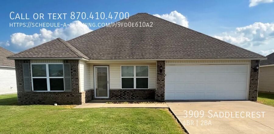 Foto principal - Beautiful 4 bed, 2 bath home - Nettleton!!