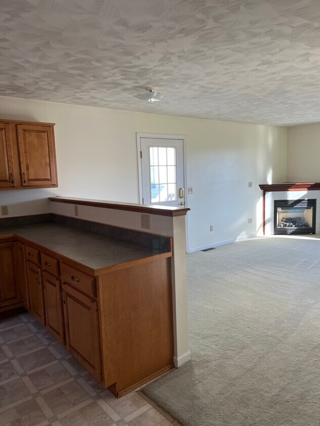 Living room/kitchen/dining area - 515 Spring Run Rd