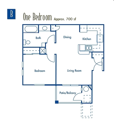 1BR/1BA - Arlington Creek Apartments